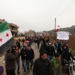 Friday demonstration Wadi Khaled against Assad regime